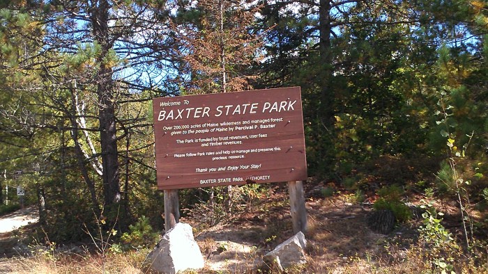 BaxterStateParkSign