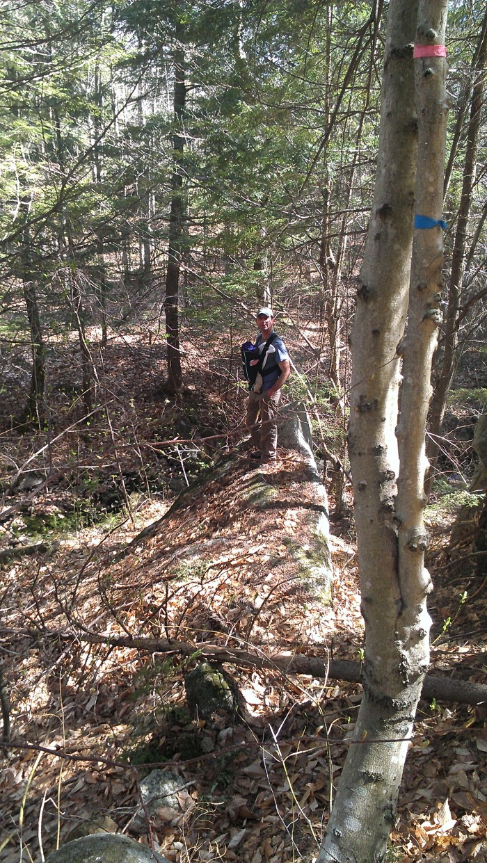 Andrew takes Alden off trail.