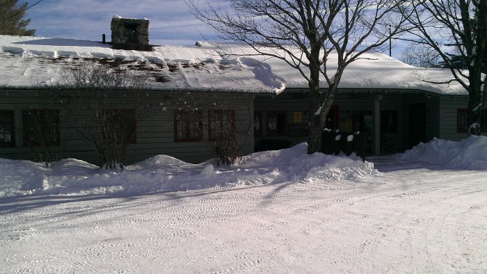 The office at Moose Brook State Park.