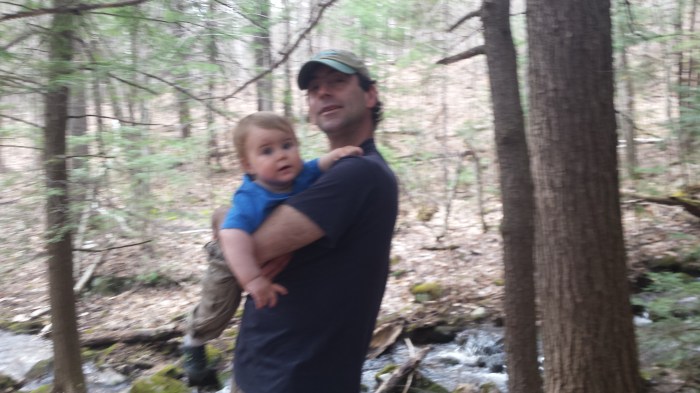 Andrew and Alden pose for a quick picture.