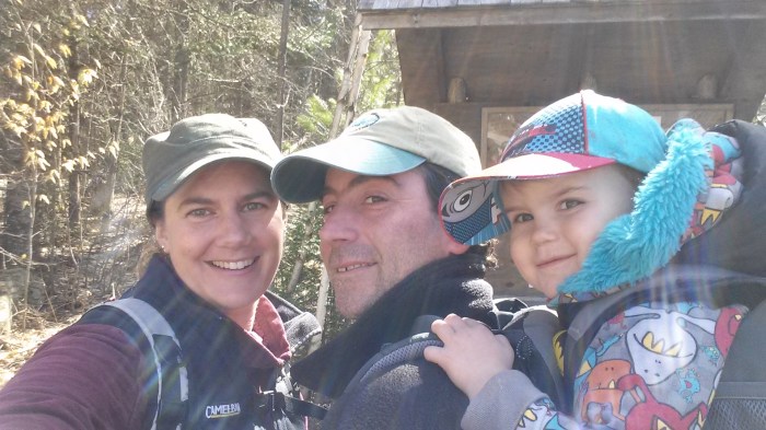 We're ready for our hike!