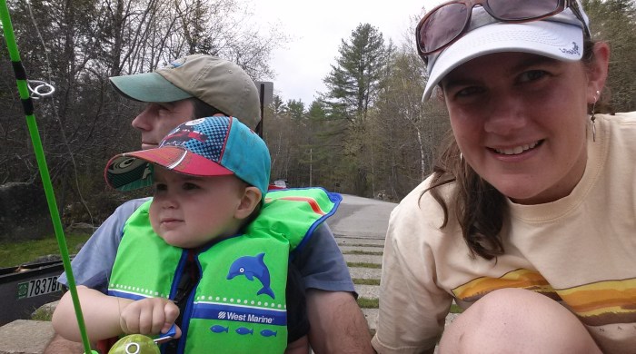 A little fishing when we get back on land.