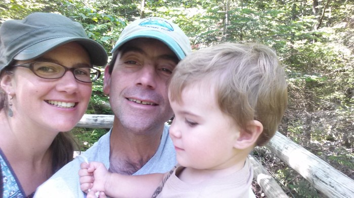 Group shot before we make take the final stairs into the gorge.