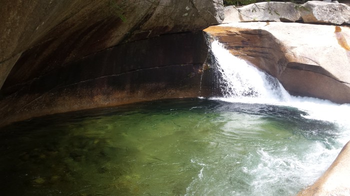 The infamous Basin pothole.