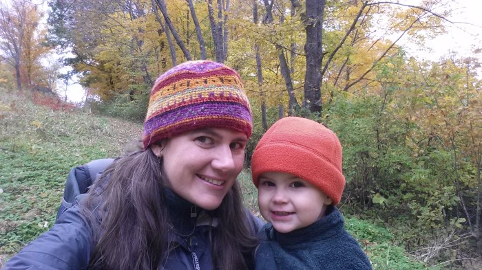 Lindsay and Alden stop for a quick picture.